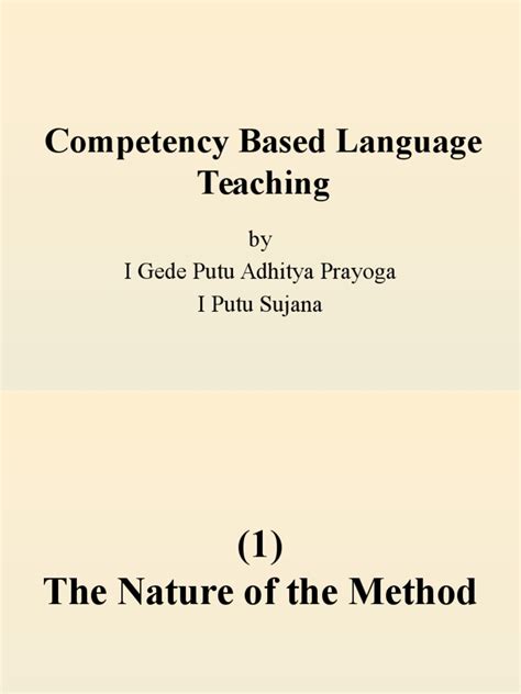 Image result for Competency-Based Language Teaching