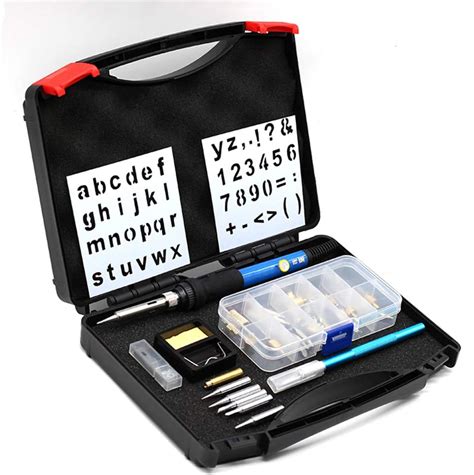 amiciTools Pyrography Kit, 2In1 Wood Burning/Soldering Iron Set With ...