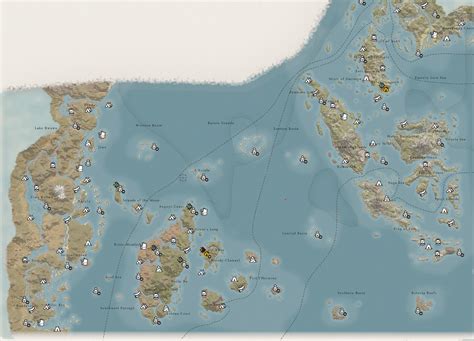 Skull and Bones Map Interactive : Où peut-on trouver une carte avec ...