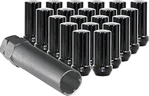 CECO Black Duplex Spline Drive Tuner Installation Kit (20 Lug Nuts & 1 ...