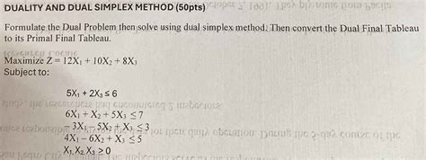 Dual Simplex Method Explained 的图像结果