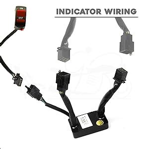 GRAND PITSTOP Bike Pnp Flasher/Light (Hazard Module and Control Switch ...