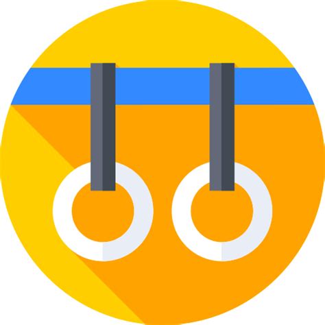 Gymnastic rings - Free hobbies and free time icons