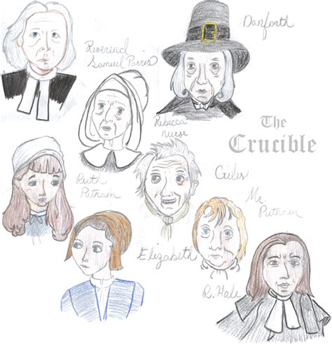 Abigail Crucible Drawing at Madeline Mair blog