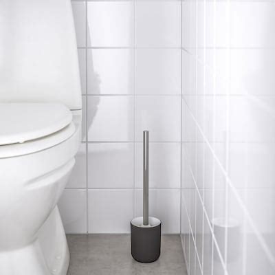 EKOLN Toilet brush, dark grey - IKEA