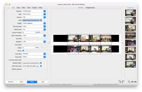 Using VueScan for Slides 的图像结果