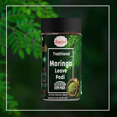 Moringa Drumstick Leaves Idly Podi (100 GM) - Buy Now