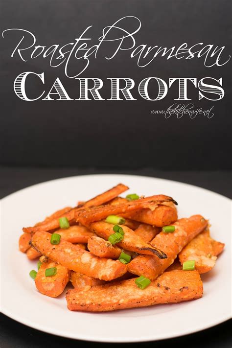 Roasted Parmesan Carrots Recipe - The Kitchen Wife