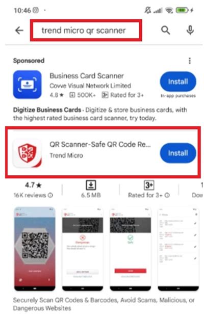 Image result for Trend Micro QR Code Authenticator