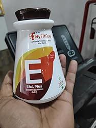 MyFitFuel EAA Plus Essential Amino Acids (3000 mg) 60 Capsules : Amazon ...
