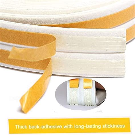 Soundproofing Rubber Seal for Doors & Windows | Self Adhesive | White ...