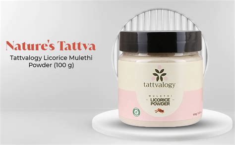 Tattvalogy Licorice Root Powder | Mulethi Powder | Yashtimadhu ...