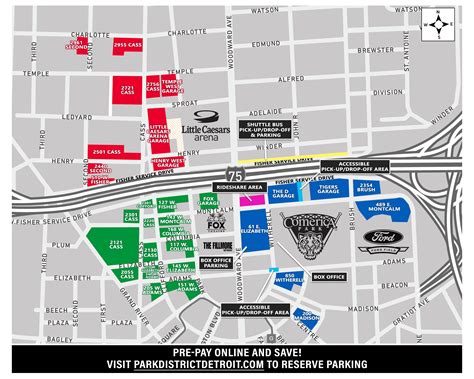 Detroit Tigers Parking Garage D