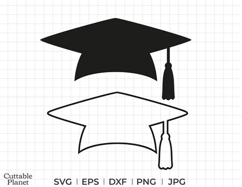Graduation Hat Template Printable