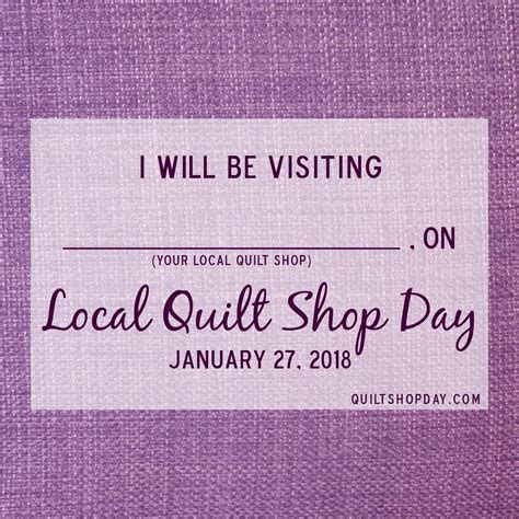Local Quilt Shop Day 的图像结果