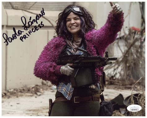 Paola Lázaro Signed 8x10 Photo The Walking Dead Princess Authentic Aut ...