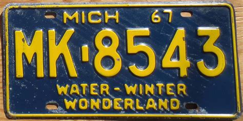 Image result for Michigan License Plate Fee Chart