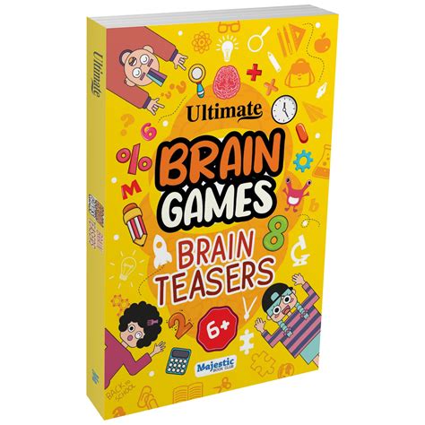 Buy Brain Teasers for Kids (Ages 6+) - Ultimate Brain Games: 120 ...