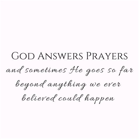 22+ God Answers All Prayers Quotes | Kronione