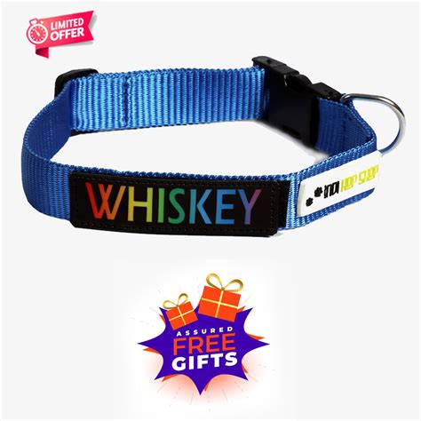 Personalized Dog Collar - BLUE – Indihopshop