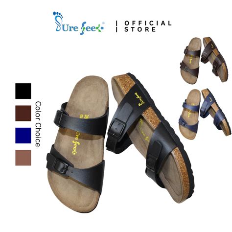 SF1006 BLACK/NAVY/BROWN - Sure Feet