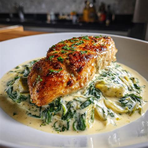 Creamy Spinach and Artichoke Chicken in 30 Minutes Flat - gonrecipe