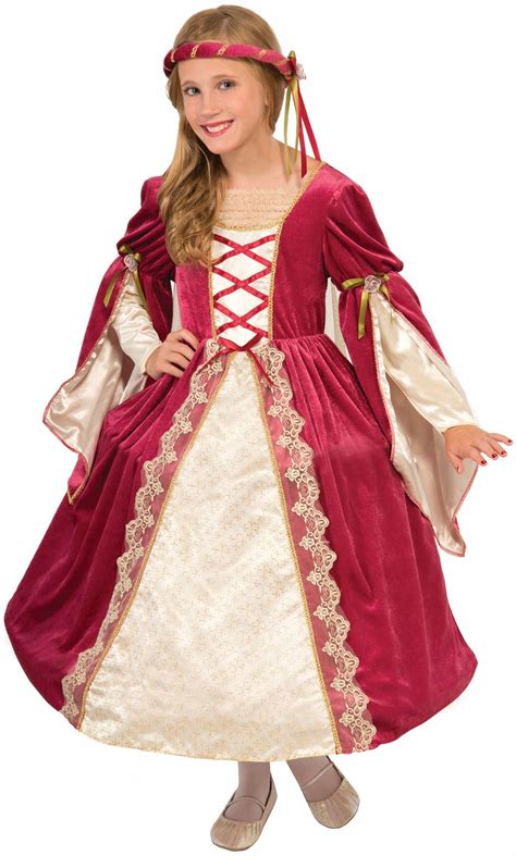Kids Medieval Princess Girls Costume | $38.99 | The Costume Land