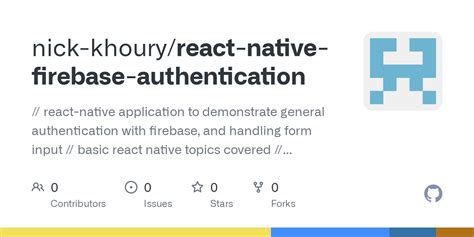 Image result for React Native Firebase Authentication Tech Tutorials