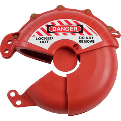 Brady Collapsible Gate Valve Lockout Device - Compatible with Gate ...