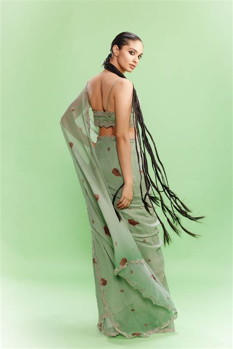 Dolly J - Lulu Jade Saree Set - Elahe