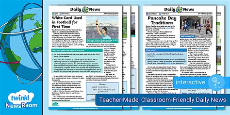 NewsRoom Weekly UKS2 Reading Comprehension Pack - 3rd February 2023