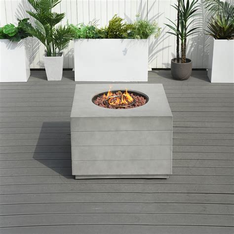 Latitude Run® Allecia 24.8'' H x 34.5'' W Magnesium Oxide Propane ...