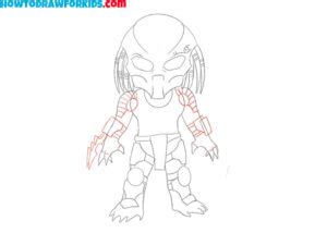 Image result for Predator Drawing Tutorial