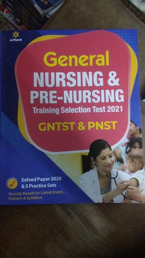 Buy General Nursing and Pre Nursing Training Selection Test GNTST ...