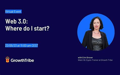 Web 3.0: Where do I start?, May 22 2023 | Online Event | AllEvents.in