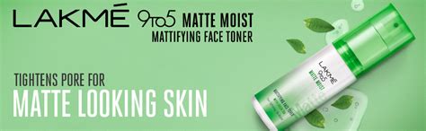 Buy Lakme 9to5 Matte Moist Mattifying Face Toner 60 ml Online at Low ...
