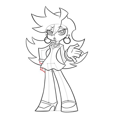 How to draw Panty Anarchy - Sketchok Easy Drawing Guides