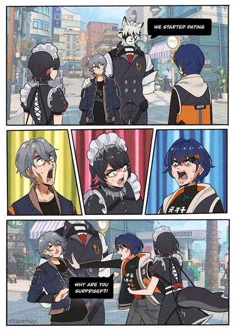 ellen joe, belle, wise, and von lycaon (zenless zone zero and 1 more ...