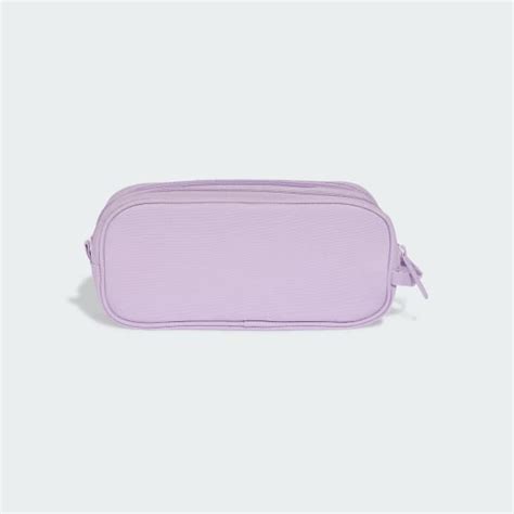 adidas Two Zipper Pencil Case - Purple | Free Shipping with adiClub ...