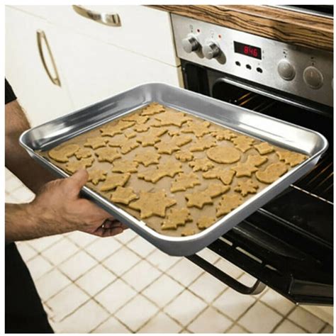 VEFSU Baking Sheet,Stainless Steel Cookie Sheet Baking Sheet Pan, Heavy ...