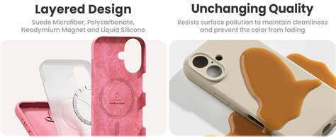 Ringke Silicone Magnetic Compatible with iPhone 16 Case Cover Strong ...