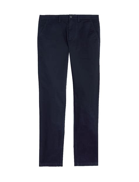 Buy Slim Fit Stretch Chinos at Marks & Spencer