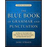 Blue Book of Grammar & Punctuation - An Easy-to-Use Handbook with ...