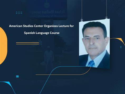 American Studies Center Organizes Lecture for Spanish Language Course