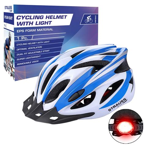 Buy Strauss Adjustable Cycling & Skating Helmet with Detachable Visor ...