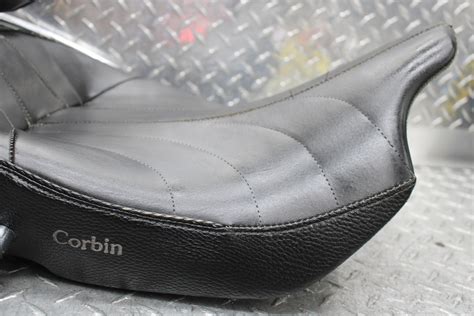 Harley-Davidson FLHX Classic SOLO CORBIN SEAT SADDLE W/ BACKREST (HAS 1 ...