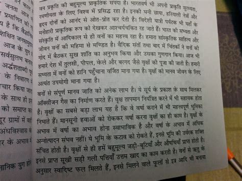 Hindi essay on manush aur badalta paryavaran pradushan? - Brainly.in