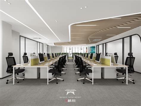 扬州和川空间设计效果表现周洋作品——现代办公室案例赏析-室内设计-拓者设计吧