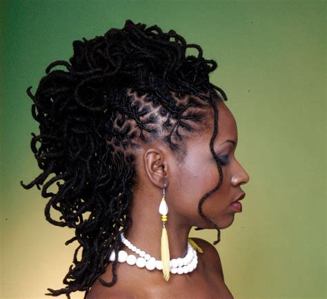 Love loc mohawks in 2025 | Locs hairstyles, Natural hair styles ...