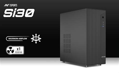 Amazon.in: Buy Ant Esports Si30 Mid-Tower Computer Case/Gaming Cabinet ...